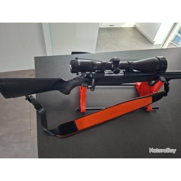 Carabine Abolt toute �quip�e, lunette 3-12x56; silencieux