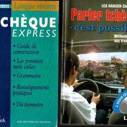 parler tch&egrave;que c'est possible et tch&egrave;que express 2 livres