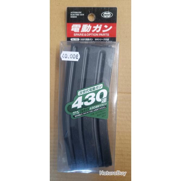chargeur M4 AR15 430bb marui airsoft