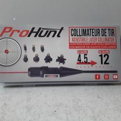 Collimateur de tir Prohunt de cal.4,5mm a cal.12 .TOP PRODUIT
