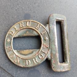 BOUCLE DE CEINTURE MILITAIRE BRITANNIQUE