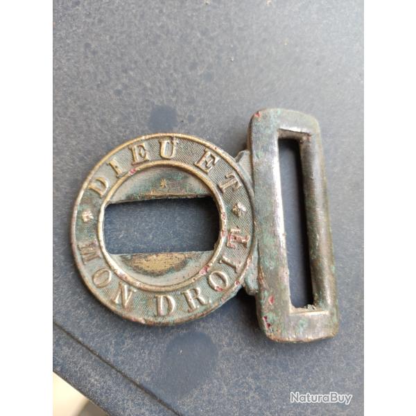BOUCLE DE CEINTURE MILITAIRE BRITANNIQUE