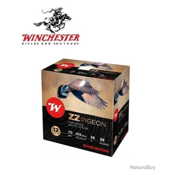 Cartouches WINCHESTER ZZ PIGEON - 12/70 - 36G - BJ - X25 7.5