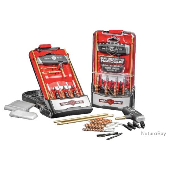 KIT DE NETTOYAGE POUR ARMES DE POING - GUN BOSS PRO