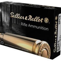 Cartouches Sellier Bellot calibre 8X64S SPCE 196grs 12,7g