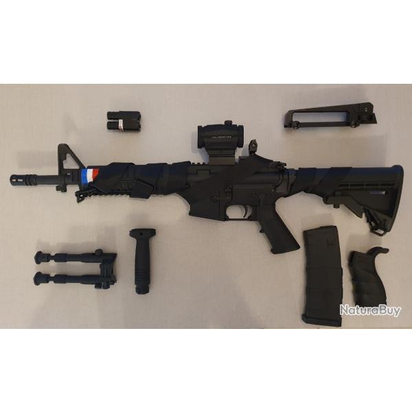 Lot d'un Sabre Defence Industries XR15/M4A1 .223/5.56x45 (223 wylde) + tous les accessoires  pr�sent