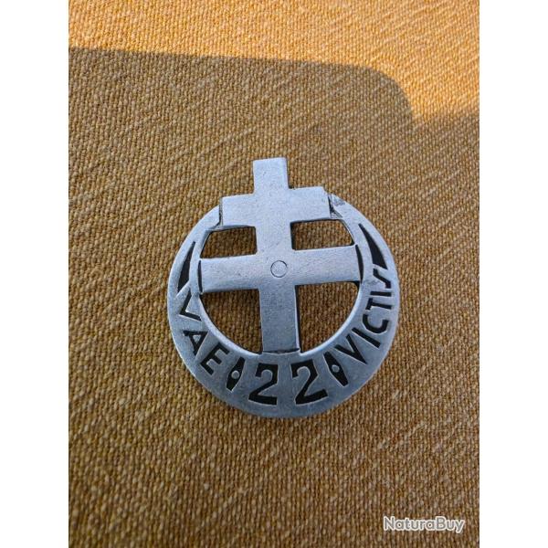 insigne du 22�me bataillon de Marche Nord-Africain (22 BMNA)