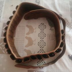CARTOUCHIERE POUR CARTOUCHE DE CALIBRE 12