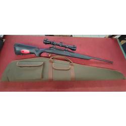 ENS CARABINE SAVAGE AXIS GAUCHER 308 + housse + 36 balles