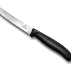 Victorinox Swiss Classic 6.7833 - Couteau &agrave; tomates 11 cm, noir