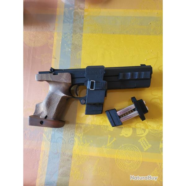 Exeptionnel pistolet de comp�tion / pr�cision Hammerli 280 en 32 S&W long 1� sans prix de r�serve