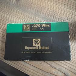 Balle RWS 270WIN. 9.5g