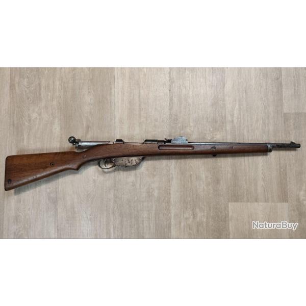 Carabine STEYR-MANNLICHER mod. 1890 - Cal 8x50R - 1892 - Neutra - 1� sans prix de r�serve
