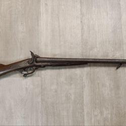 Fusil juxtapos&eacute; &agrave; broches - Cal 16 &agrave; broches - Canons 63cm - 1� sans prix de r&eacute;serve