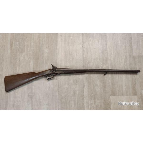 Fusil juxtapos� � broches - Cal 16 � broches - Canons 63cm - 1� sans prix de r�serve