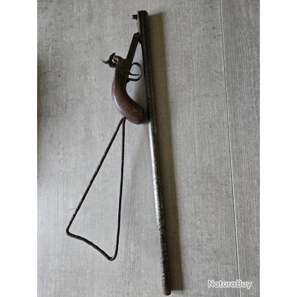 Pistolet pliant de braconnier
