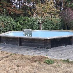 Vends piscine Piscinelle hexagonale de 20 M2 environ