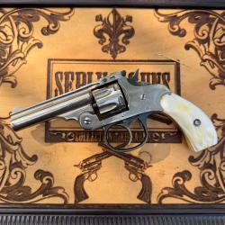 HARRINGTON & RICHARDSON 22lr PREMIER FIRST MODEL - 3rd VARIATION  - NACRE - 1897/1898
