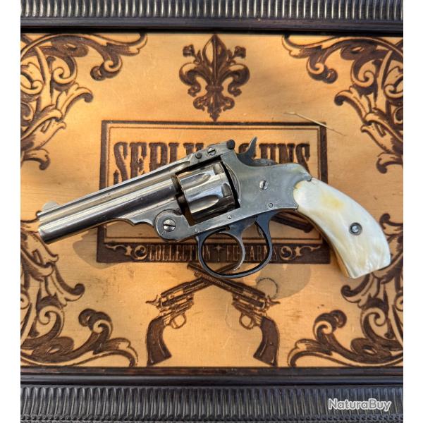 HARRINGTON & RICHARDSON 22lr PREMIER FIRST MODEL - 3rd VARIATION  - NACRE - 1897/1898