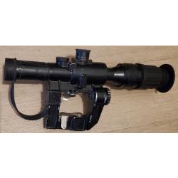Lunette pso-1 pour repliques Ak74, SVU, SVD 4x 26 airsoft