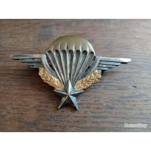Lot insigne Brevet de para Drago romainville matricule + prepa para