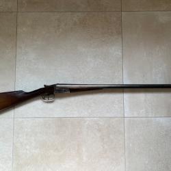 Fusil de chasse juxtapos&eacute;s helice 12/70