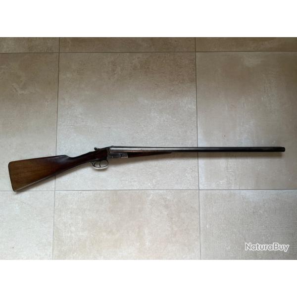 Fusil de chasse juxtapos�s helice 12/70