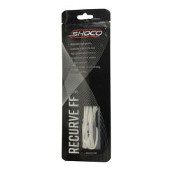 Corde Shocq Fast Flight blanche pour arc recurve 18 159 66"