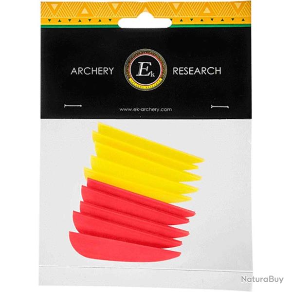 Empennage pour fl�ches alu et carbone (10 pi�ces)