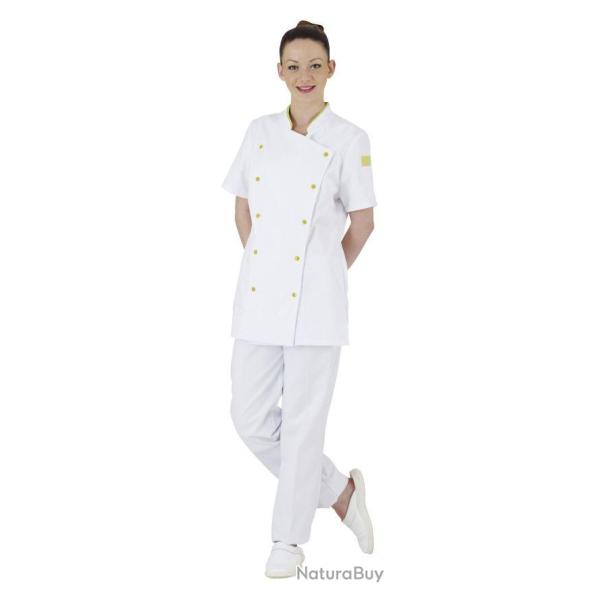 Veste de cuisine pour femme JENNY Blanc/Grany 5
