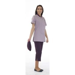 Veste de cuisine pour femme JULIA Noir 3