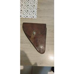 &Eacute;tui de Ruby ww1 ou WW2 cuir tr&egrave;s bon &eacute;tat