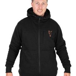Collection Sherpa Hoody Black Orange Fox