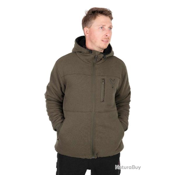 Collection Sherpa Hoody Green Black Fox