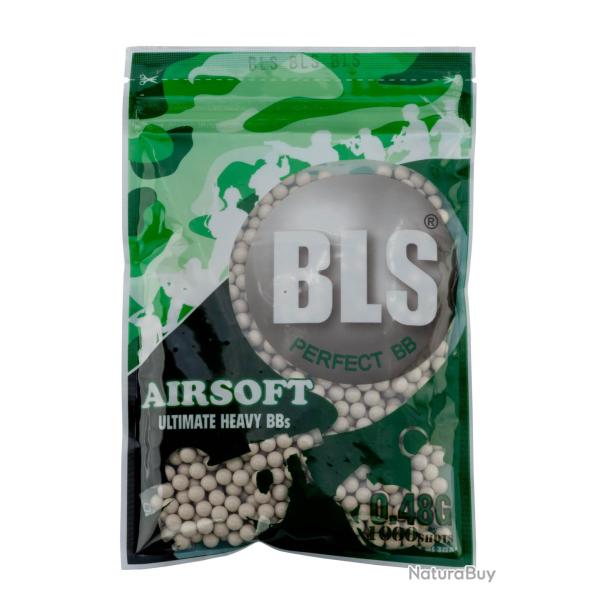 BLS Billes Pr�cision 0,48 g Blanc x1000