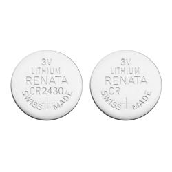 Lot 2 Piles Lithium CR2430 3 volts Renata