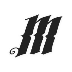 MONK Customs 'M' Decal - Rouge