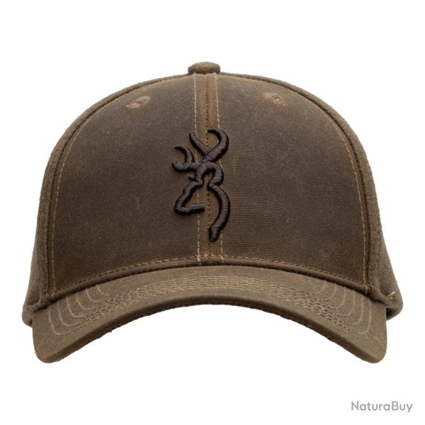 BROWNING Casquette Elite Wax Brown