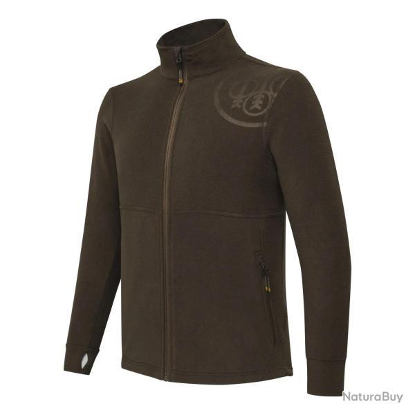BERETTA Polaire HP Logo Zip Total - Marron - Taille L