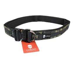 Ceinturon tactique Hook Molle MK2 - Corso Tactical - Multicam Noir - S/M