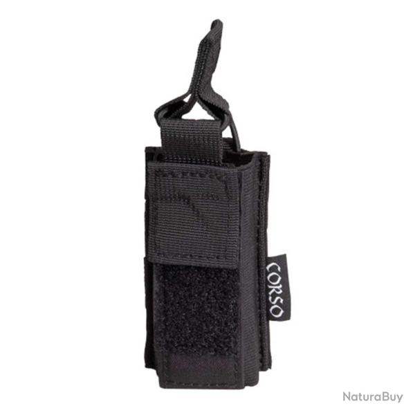 Poche porte-chargeur simple pour pistolet Dagger MK2 MOLLE - Corso Tactical - Noir