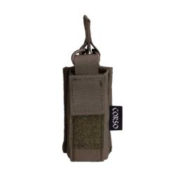 Poche porte-chargeur simple pour pistolet Dagger MK2 MOLLE - Corso Tactical - Ranger green