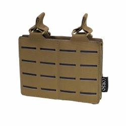 Poche porte-chargeurs double M4 Dagger MK1 Laser - Corso Tactical - Coyote