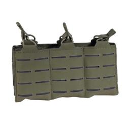 Poche porte-chargeurs triple M4 Dagger MK1 Laser - Corso Tactical - Ranger Green