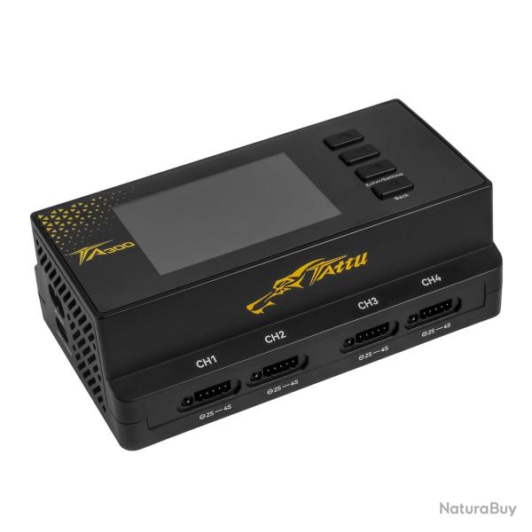 TATTU Chargeur intelligent TA300 G-Tech 8 canaux