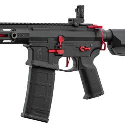 R&eacute;plique AEG LT-32 Hellion Noir/Rouge NSR pack complet