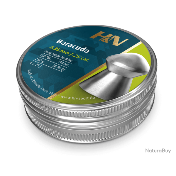 H&N Baracuda Hunter Extreme - 6.35 mm - 31 gr