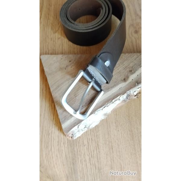 Belle ceinture Cuir marron 97/110 cm