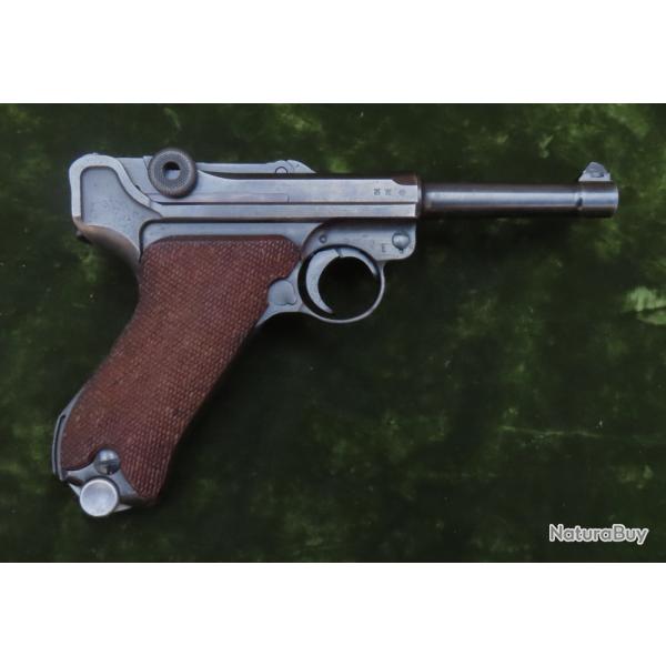 P08/14 calibre 9 X19 fabrication Mauser (S/42) en 1939