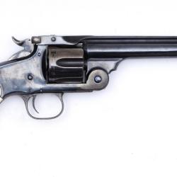 Superbe et authentique r&eacute;volver Smith & Wesson New Model 3 au calibre 44 S&W Russian